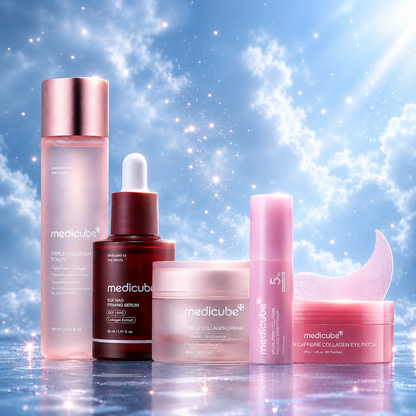 New Medicube Korean 5pcs Skincare Set™