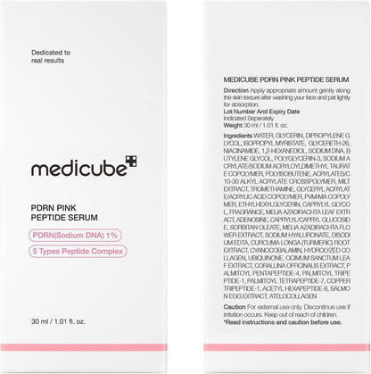 medicube PDRN Pink Peptide Serum with Salmon DNA