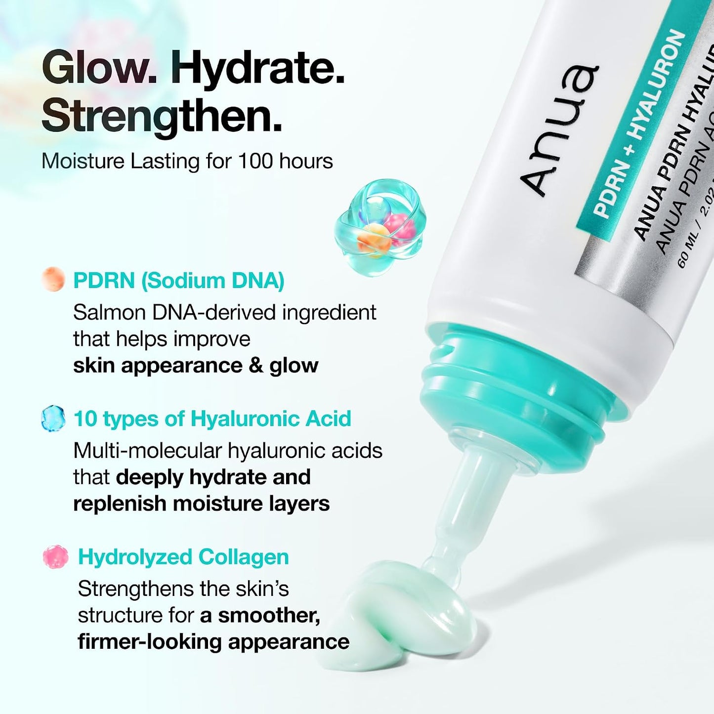 Anua PDRN Hyaluronic Acid 100 Moisturising Cream,