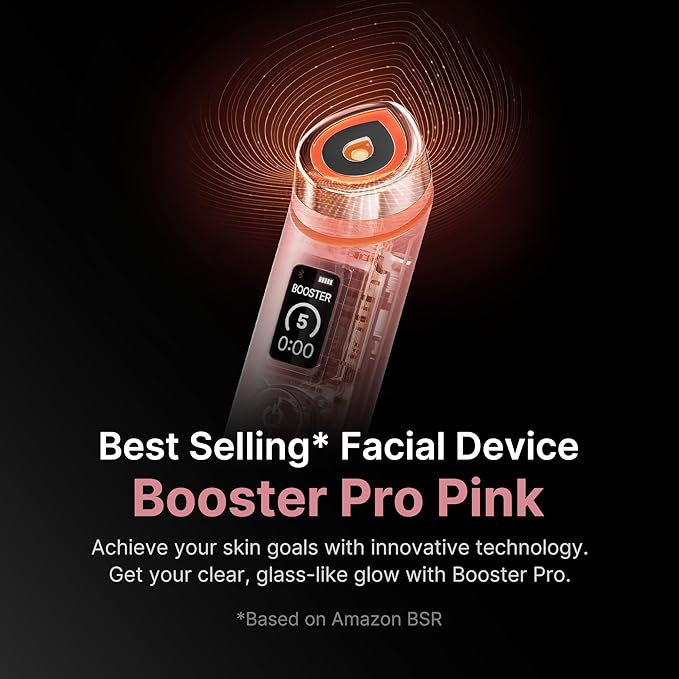 medicube AGE-R Booster Pro | 6-in-1 Real Glass Glow Beauty Massager