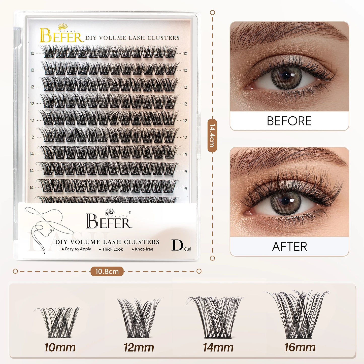 Maxicomfi Spider eye lashes ™